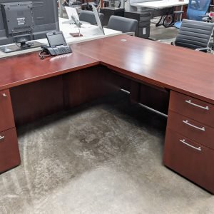 Steelcase Desk with Right Return