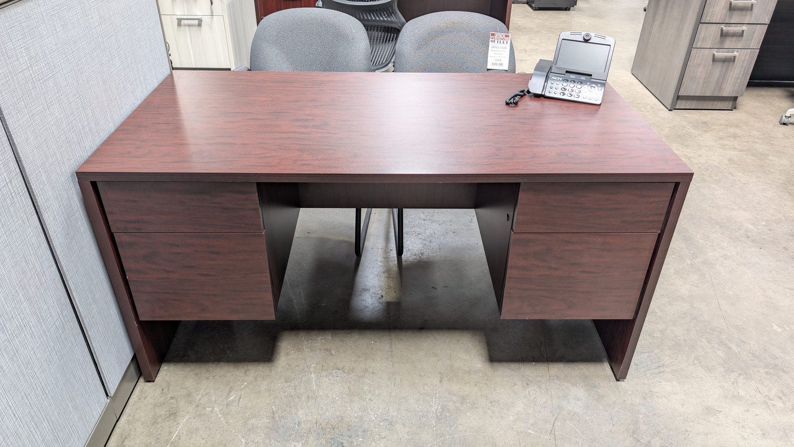 STAR Double Pedestal Desk