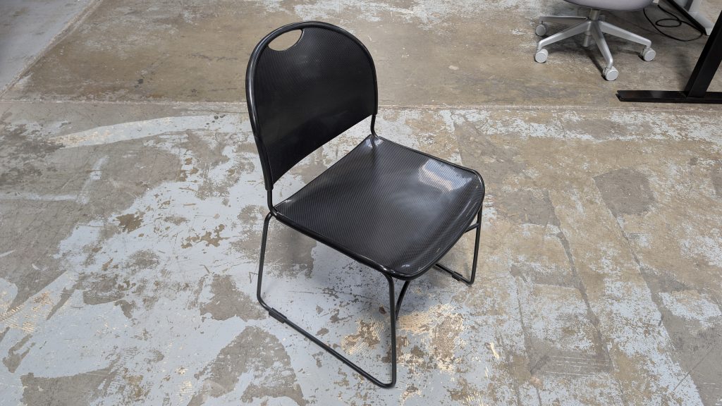 NPS Stacking Chairs Black Poly
