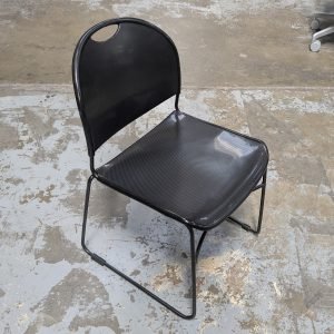 NPS Stacking Chairs Black Poly