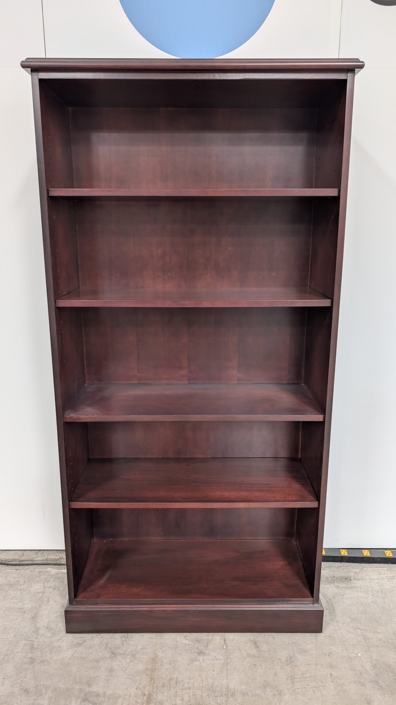 JSI 5 Shelf Bookcase