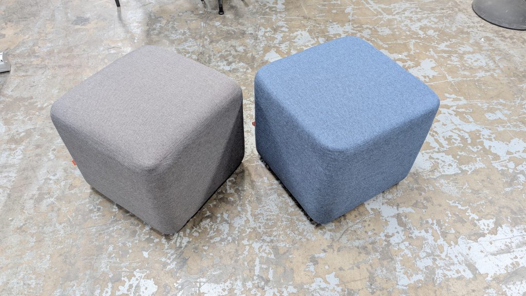 POPPIN Block Party Collection Lounge Ottoman