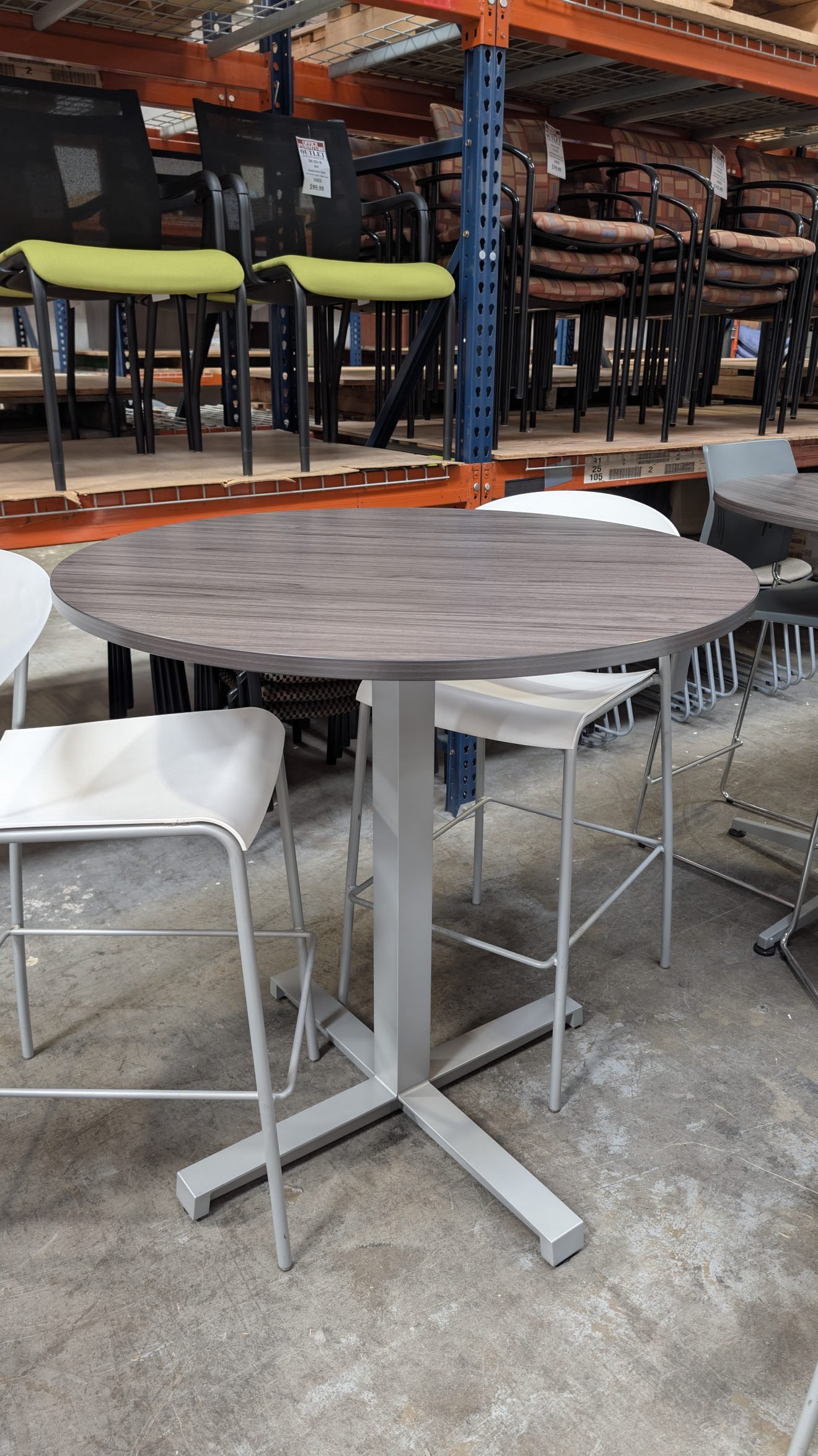 OFFICE SOURCE 42" Round Table Café Height