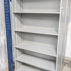 TRENDWAY 5 Shelf Metal Bookcase 36"W x 64"H