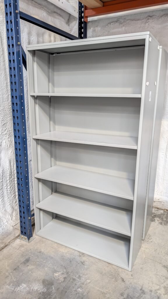 TRENDWAY 5 Shelf Metal Bookcase 36"W x 64"H