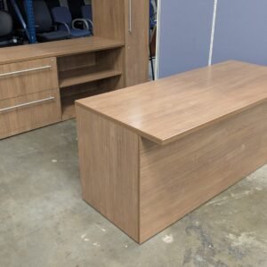 HAWORTH 30" x 66" Double Pedestal Desk