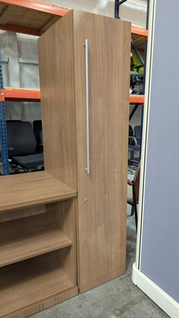 HAWORTH Wardrobe Cabinet Natural Walnut