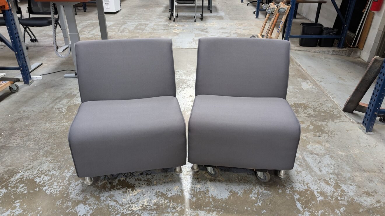 TURNSTONE - By STEELCASE Campfire Series Half Lounge Chairs