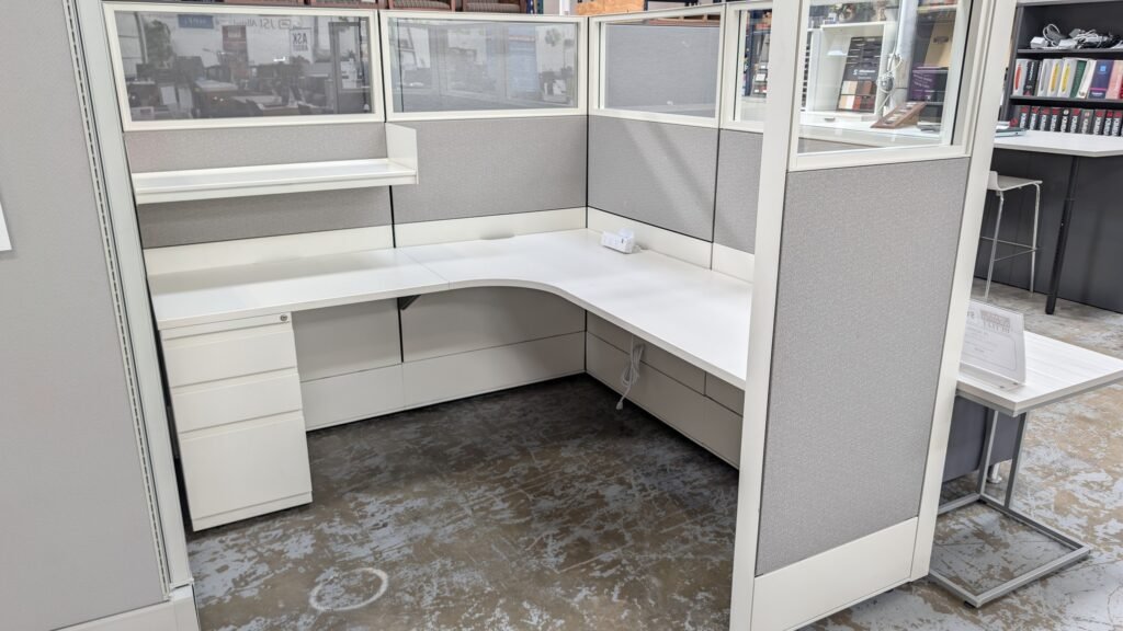 HAWORTH - COMPOSE 6' x 6' Workstation Framed Glass Sections