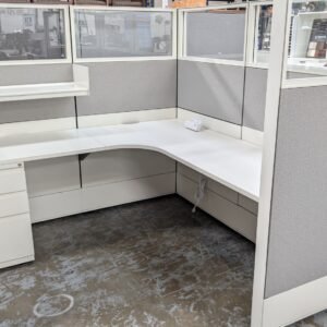 HAWORTH - COMPOSE 6' x 6' Workstation Framed Glass Sections