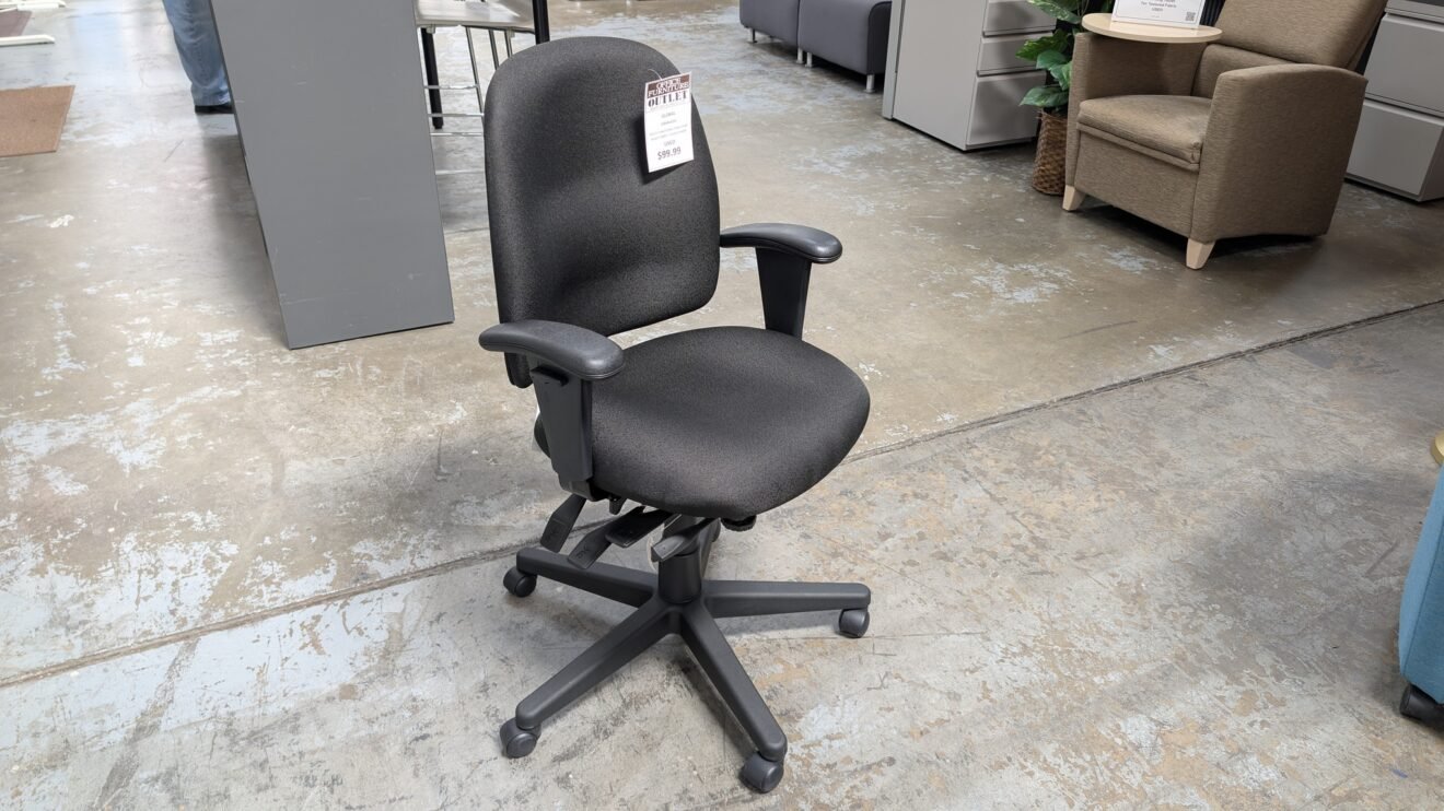 GLOBAL Grenada Task Chair Black Fabric