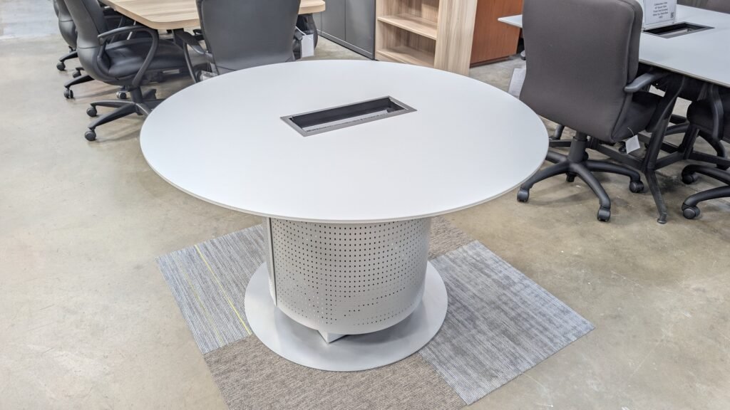 Haworth Jive 48in Round Collaboration Table