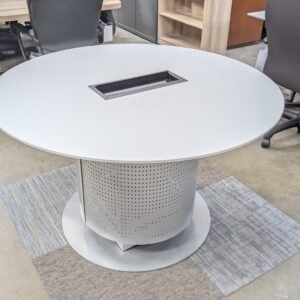 Haworth Jive 48in Round Collaboration Table