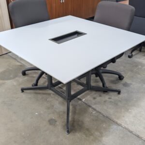 Haworth Jive 48in Square Collaboration Table