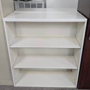 STEELCASE 3 Shelf Metal Bookcase